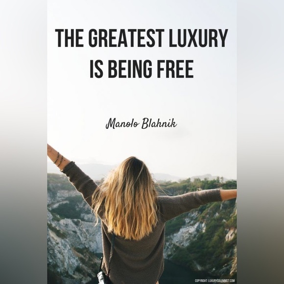 The Greatest Luxury - Picture 1 of 1